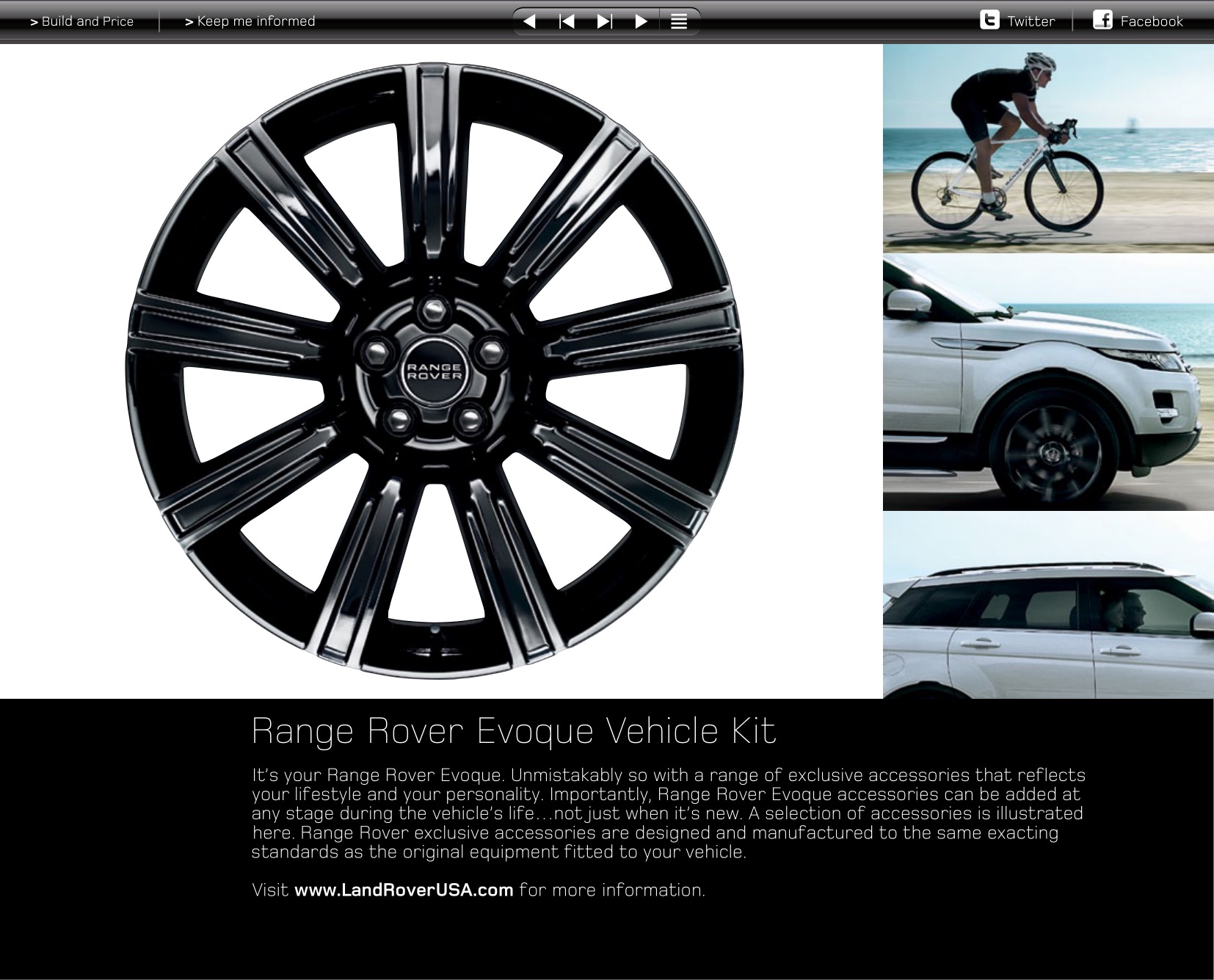2012 Land Rover Evoque Brochure Page 10